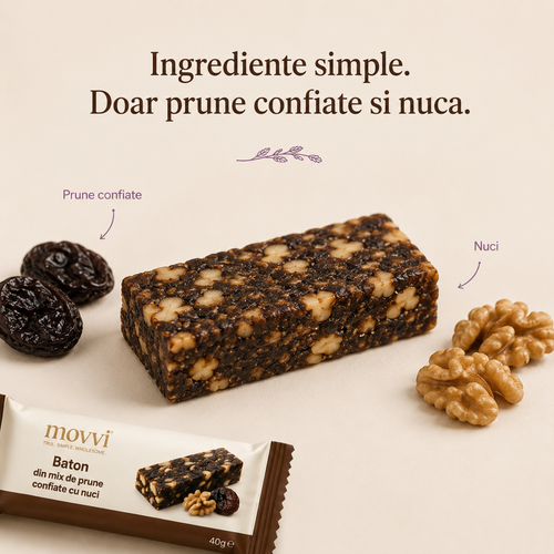 movvi baton fara glazura din prune confiate si nuci - imagine 2