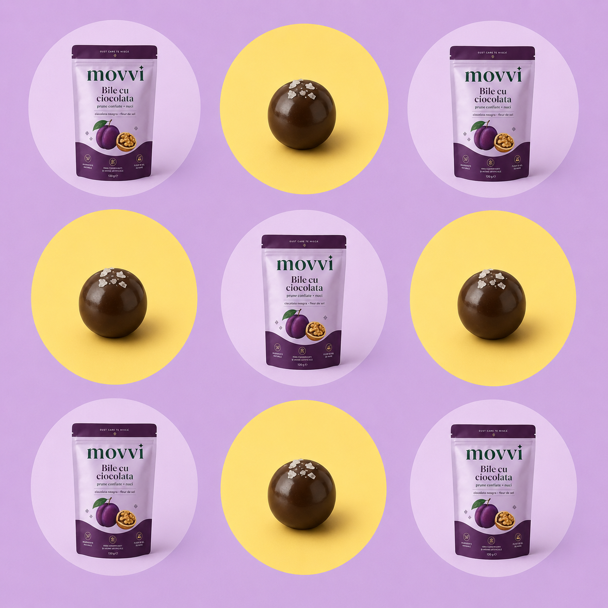 movvi bile cu glazura de ciocolata neagra si fleur de sel - imagine 4