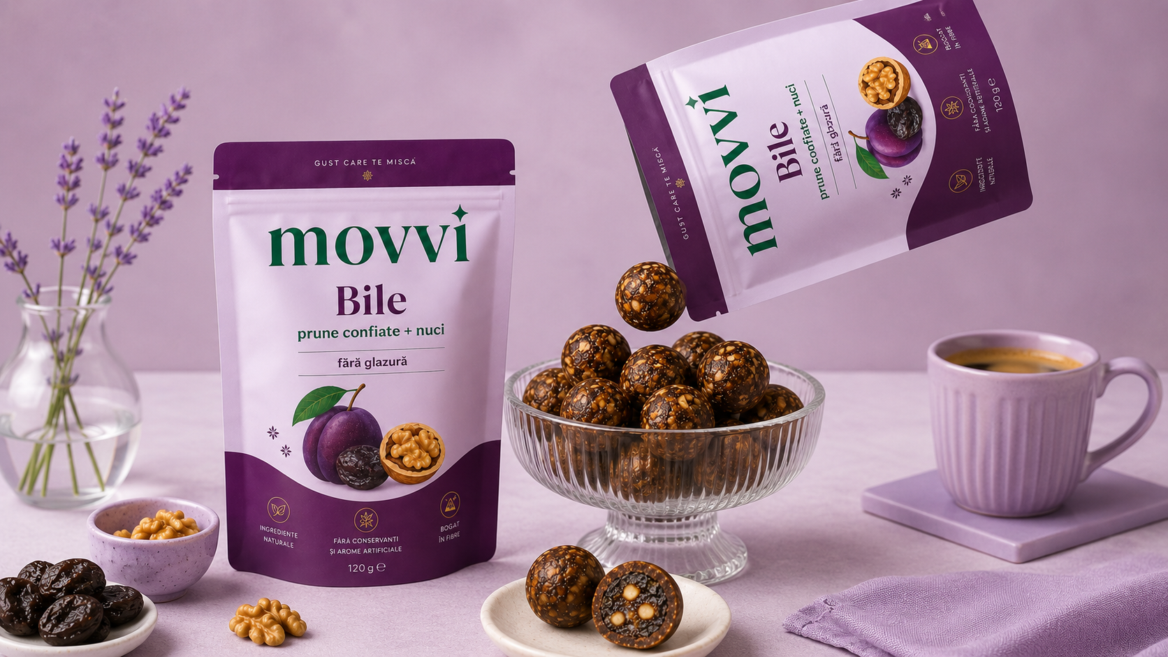 movvi bile fara glazura din prune confiate si nuci - imagine 2
