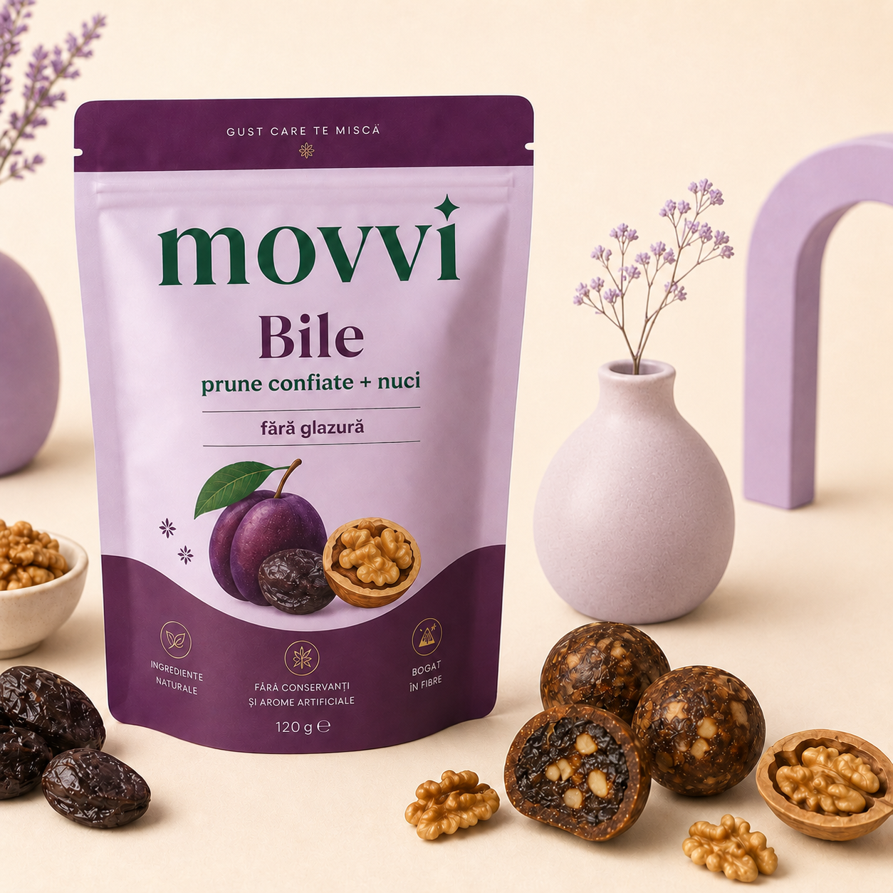 movvi bile fara glazura din prune confiate si nuci - imagine 5