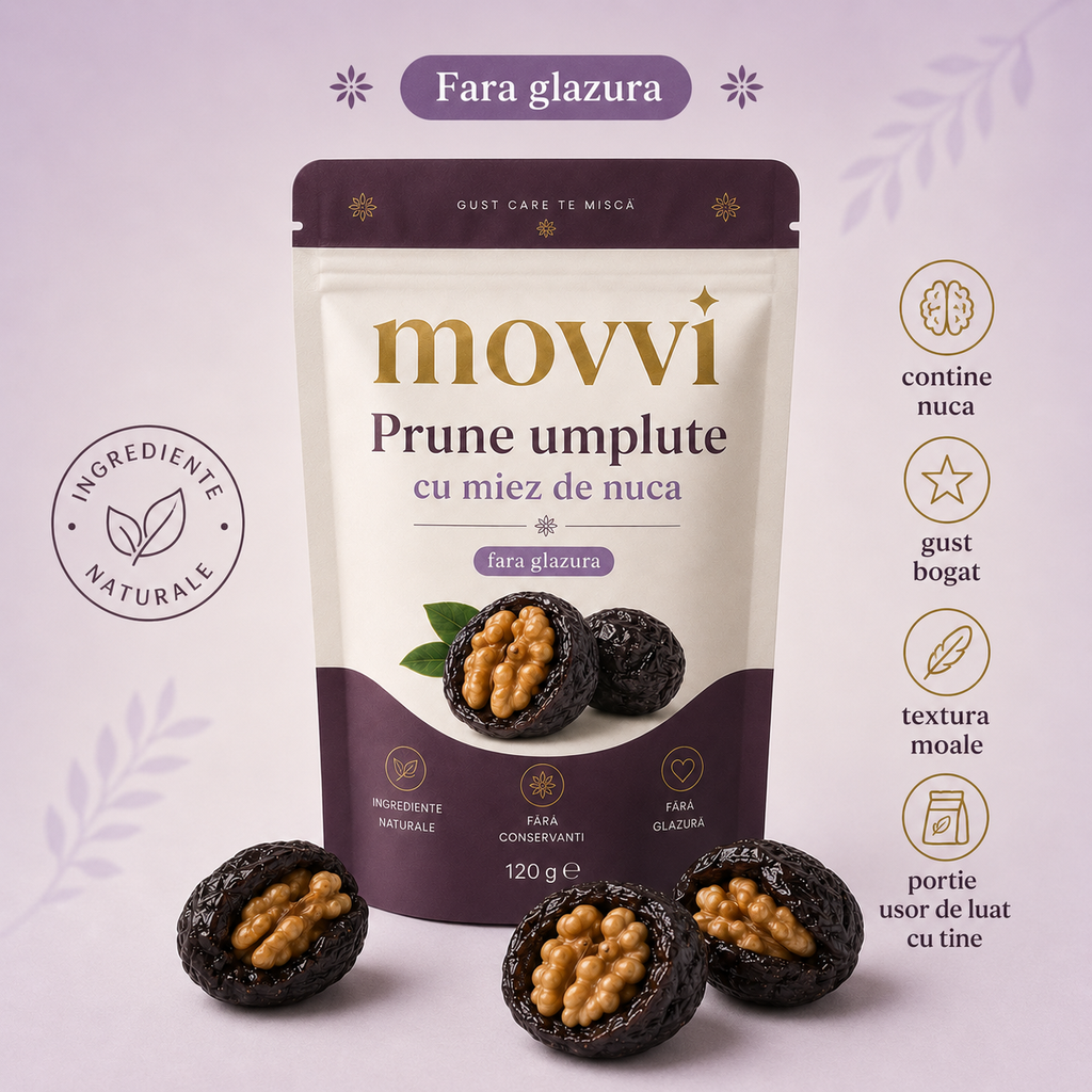 movvi prune umplute fara glazura cu miez de nuca - imagine 6